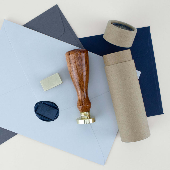 Kustom Haus - Wax Seal Stamp - Custom Word - Rectangle