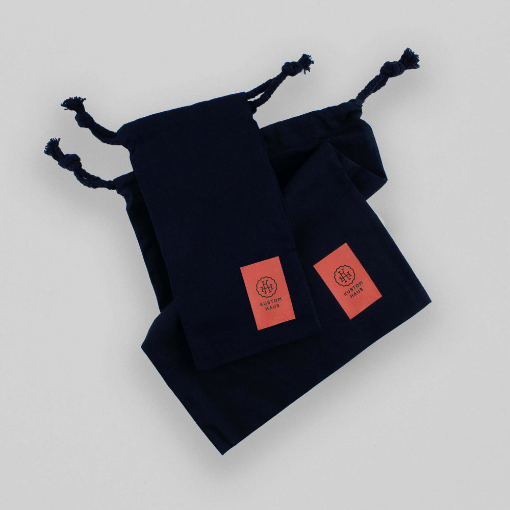 Black Calico Accessory Bag - Kustom Haus