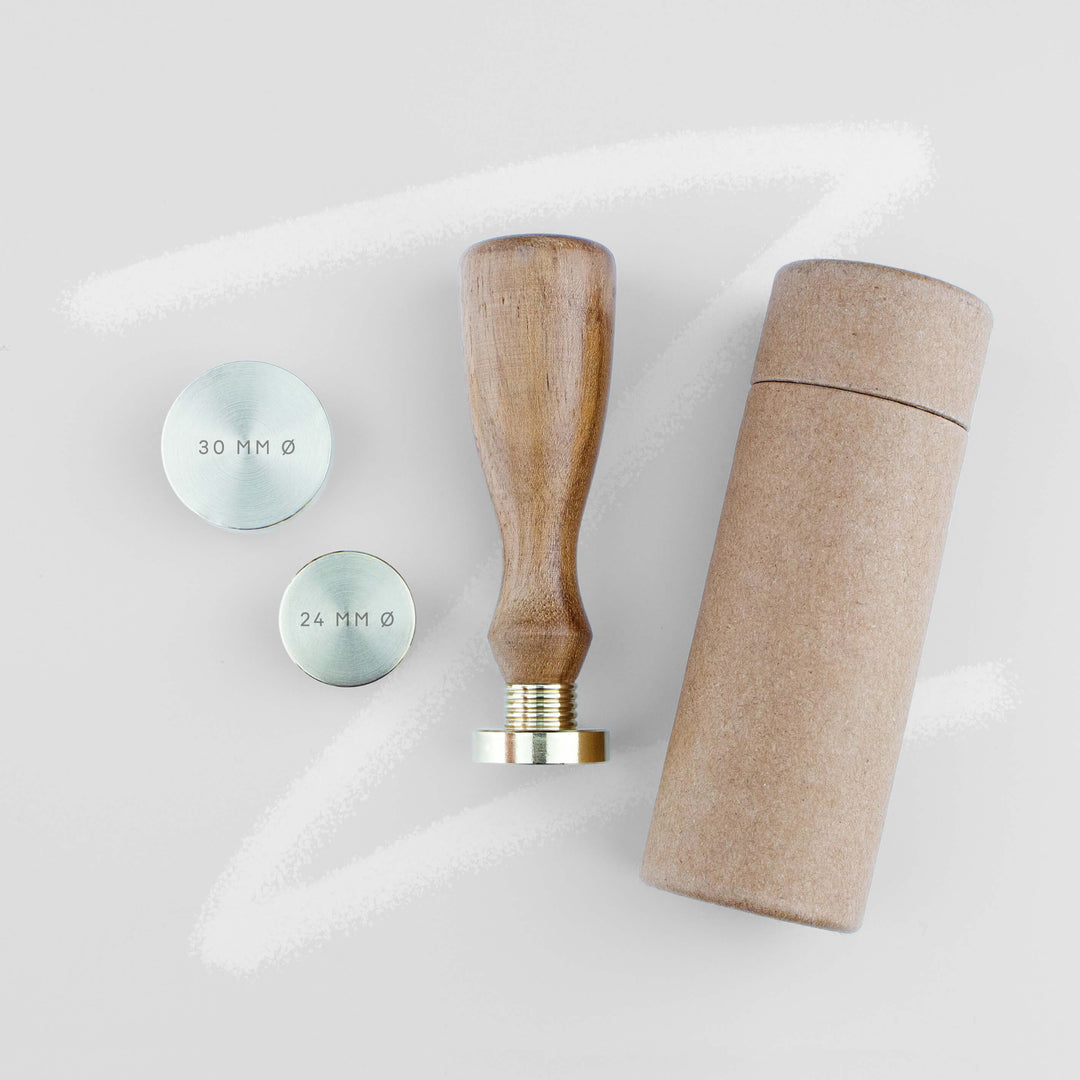 Kustom Haus - Wax Seal Stamp - Circle Monogram