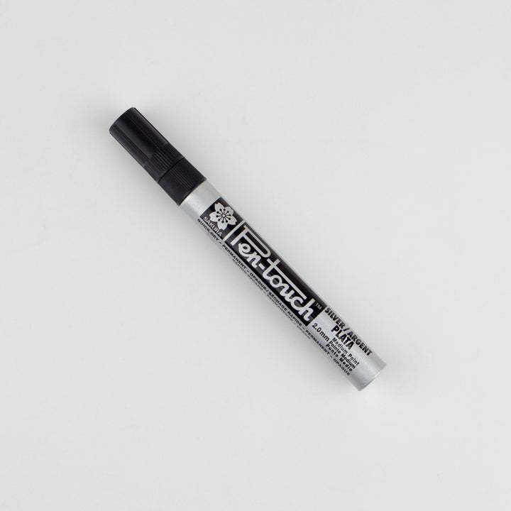 Sakura Pen-Touch Metallic Markers for Wax Seal Highlighting - Silver - Kustom Haus