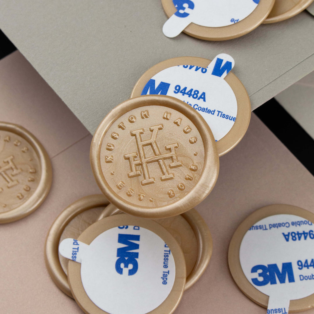 Wax Seal Stickers - Custom Design - 30 mm - Kustom Haus