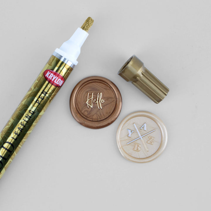 Krylon Metallic Leafing Pens - 18kt. Gold - Kustom Haus