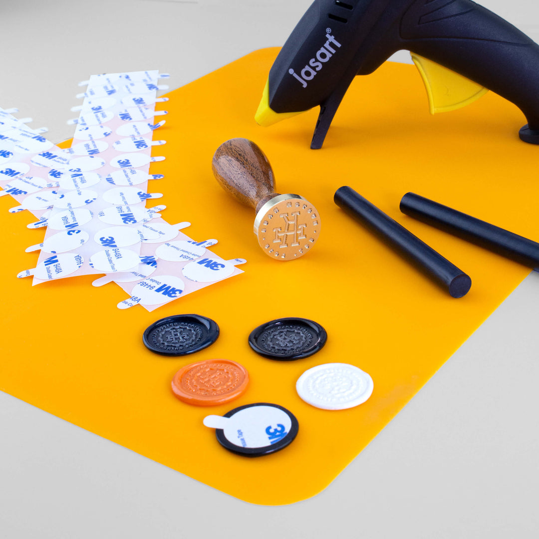 Kustom Haus - Double-Sided Adhesive Backings for Wax Seals