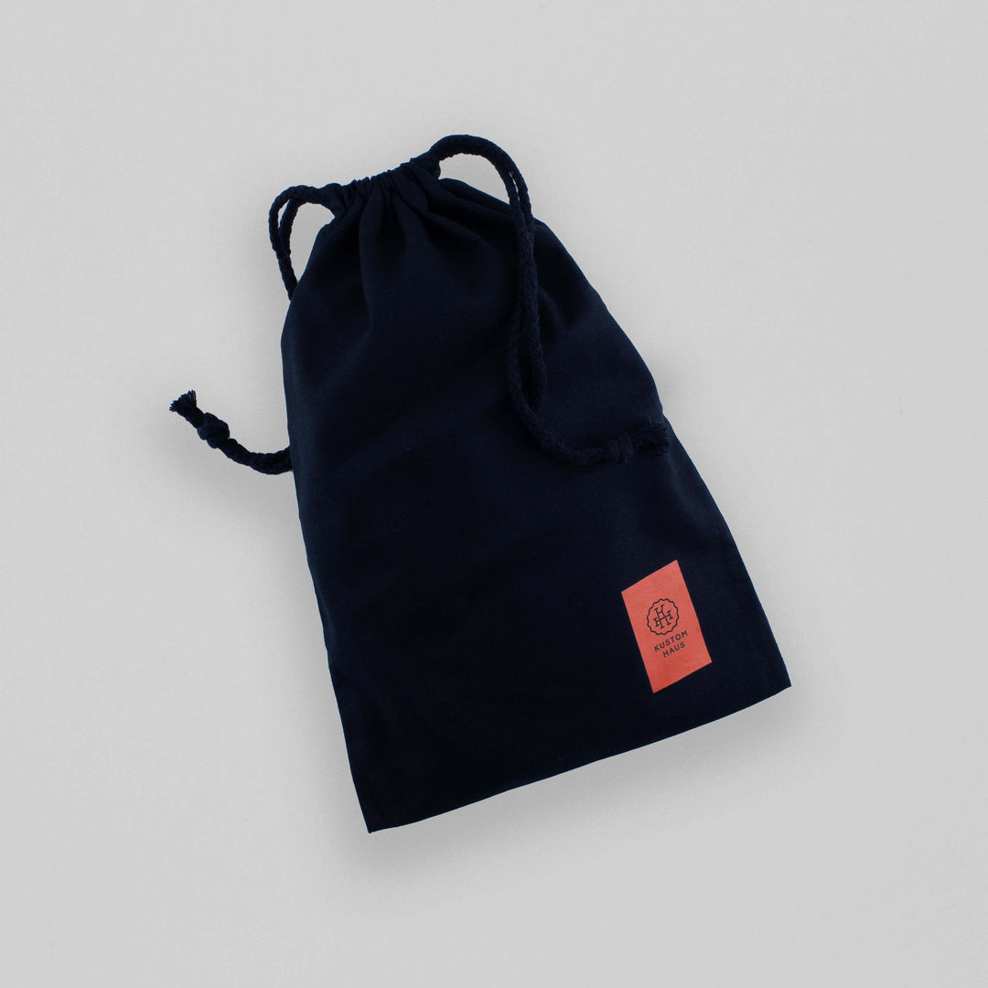 Black Calico Accessory Bag