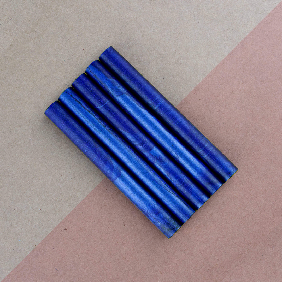 Flexible Sealing Wax - Electric Blue Pearl - Kustom Haus