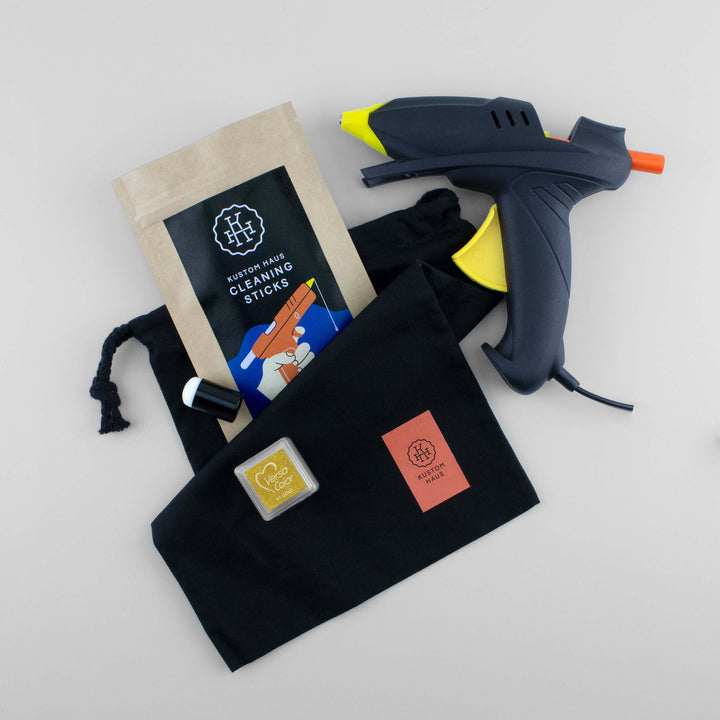 Wax Seal Melting Accessory Kit with Gun - Gold - Kustom Haus