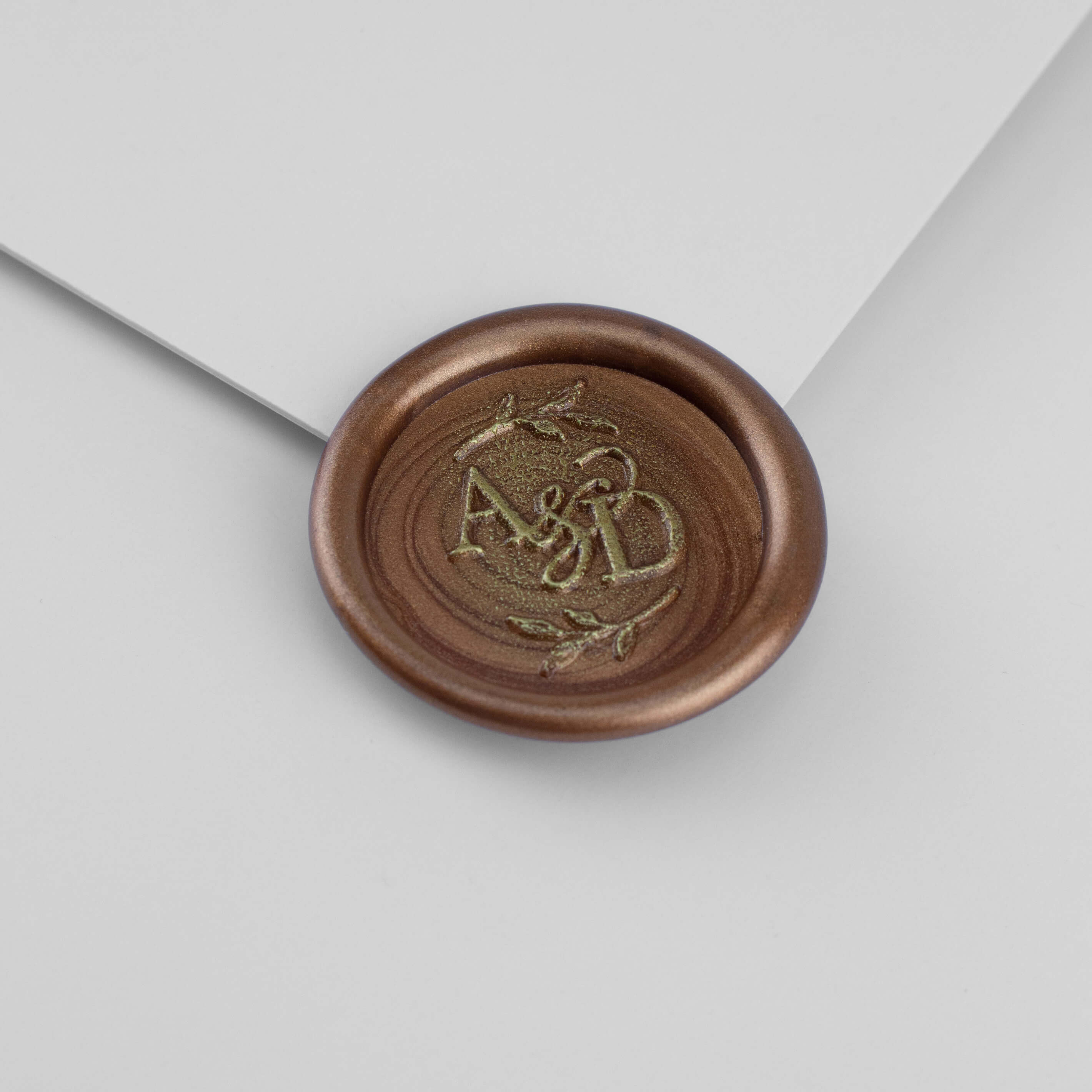 Self-Adhesive Wax Seals - Botanic Monogram