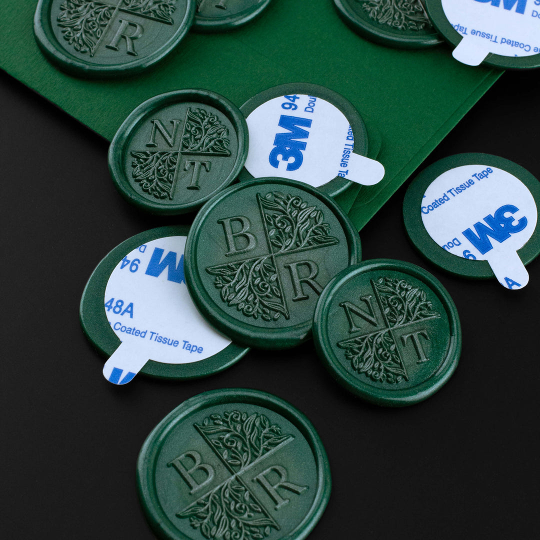 Self-Adhesive Wax Seals - Green Haus - Kustom Haus