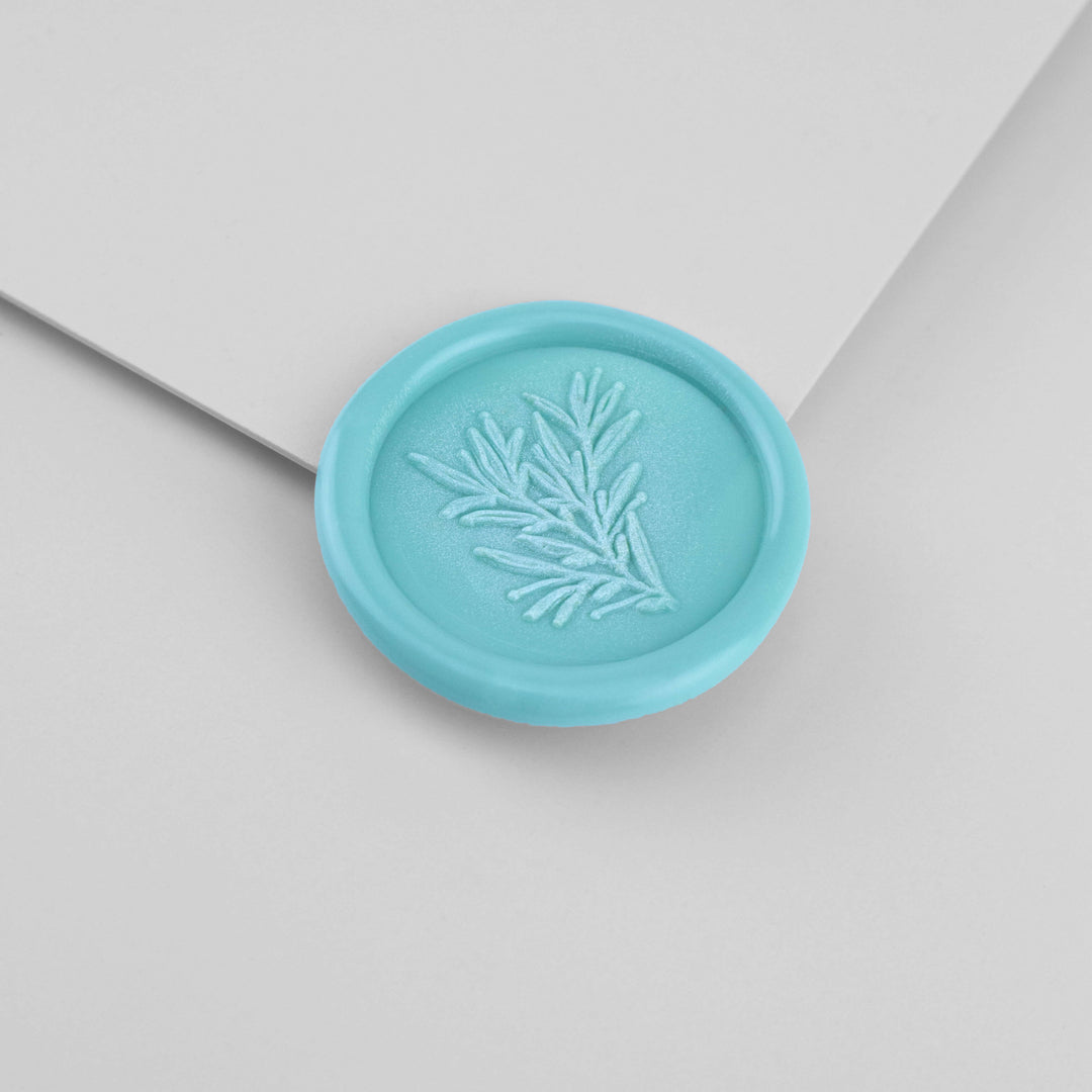 Wax Seal Stamp - Decorative Foliage - Willow