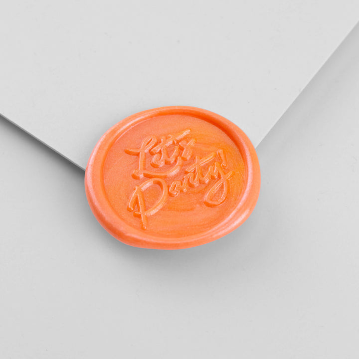 Kustom Haus - Wax Seal Stamp - Let's Party