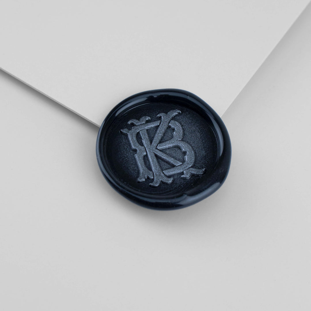 Kustom Haus - Wax Seal Stamp - Ornate Monogram