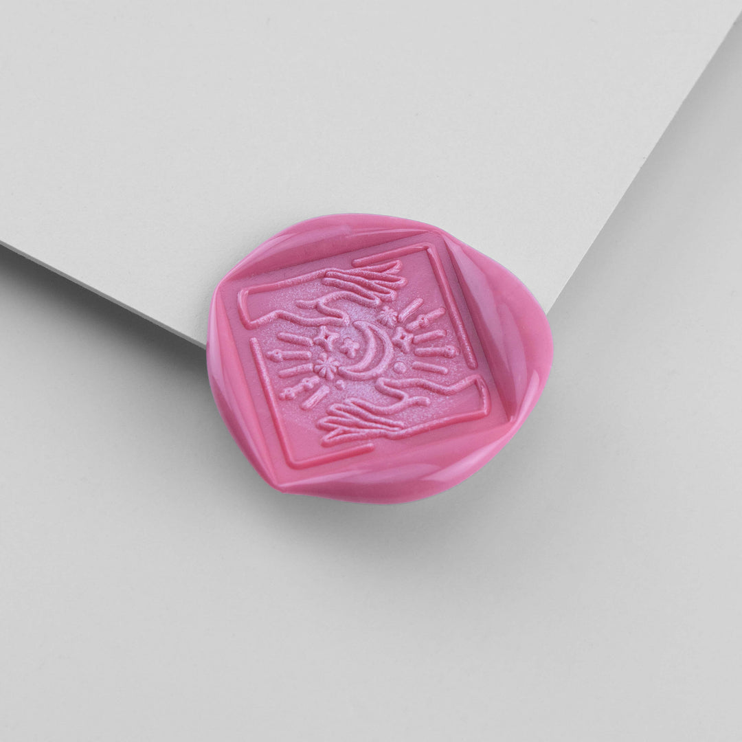 Wax Seal Stamp - Cosmic Hands